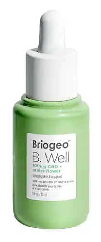 BrioGeo B.Well 100mg CBD + Arnica Flower Soothing Skin & Scalp Oil