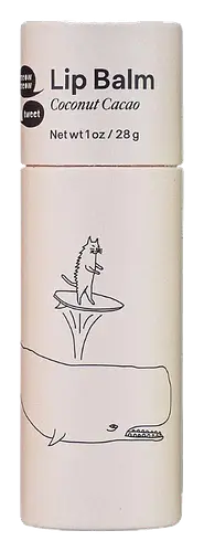 Meow Meow Tweet Vegan Lip Balm Coconut Cacao