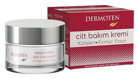 Dermoten Repage Collagen & Red Algae Anti-Aging Cream