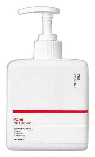 The Potions Acne Face & Body Wash