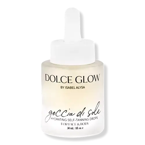 Dolce Glow Goccia di Sole Hydrating Self-Tanning Serum Drops for Face and Body