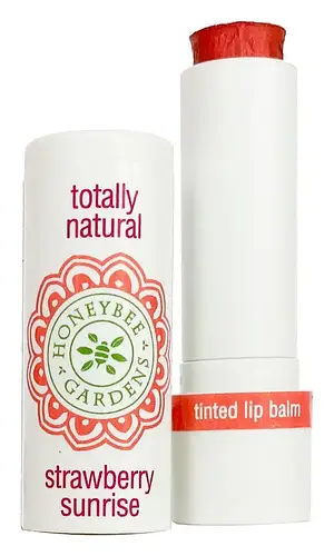 Honeybee Gardens Tinted Lip Balm Strawberry Sunrise