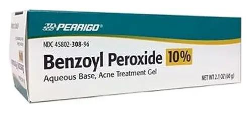 Perrigo 10% Benzoyl Peroxide Acne Treatment Gel
