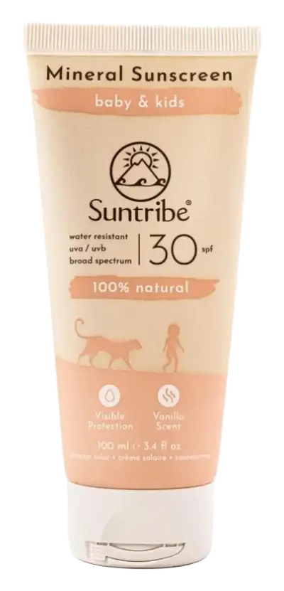 Suntribe Baby & Kids Natural Mineral Sunscreen SPF 30