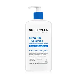 NU Formula Urea 5% + Ceramide + Natural Moisturizing Factors Smoothing Body Lotion
