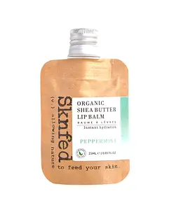 Sknfed Organic Shea Butter Lip Balm Peppermint