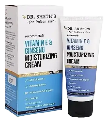 Dr. Sheth's Vitamin E & Ginseng Moisturizing Cream