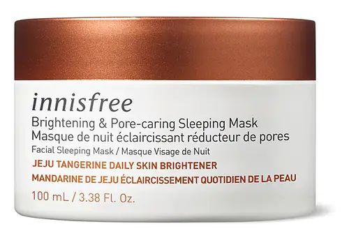innisfree Brightening & Pore-caring Sleeping Mask with Jeju Tangerine Peel Extract