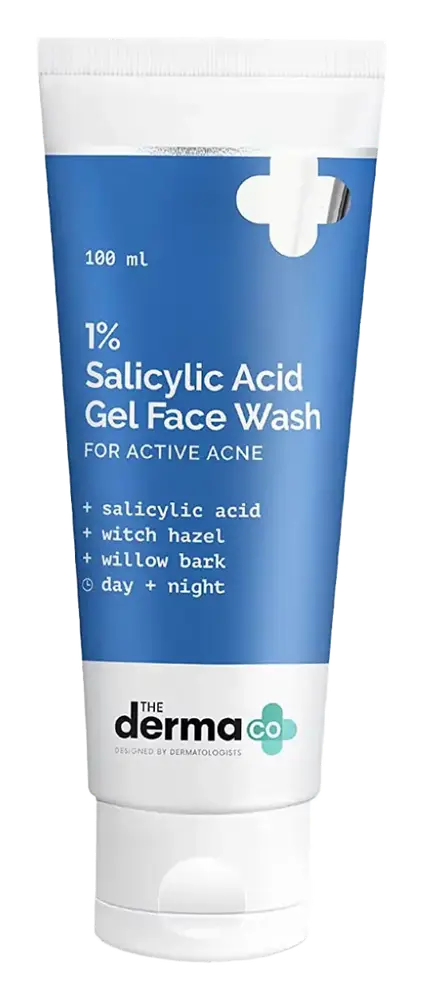 The Derma Co 1% Salicylic Acid Gel Face Wash with Salicylic Acid & Witch Hazel