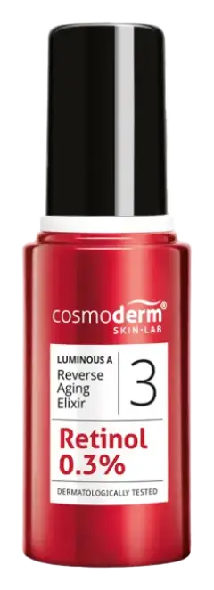 Cosmoderm Luminous A Reverse Aging Elixir Retinol 0.3%