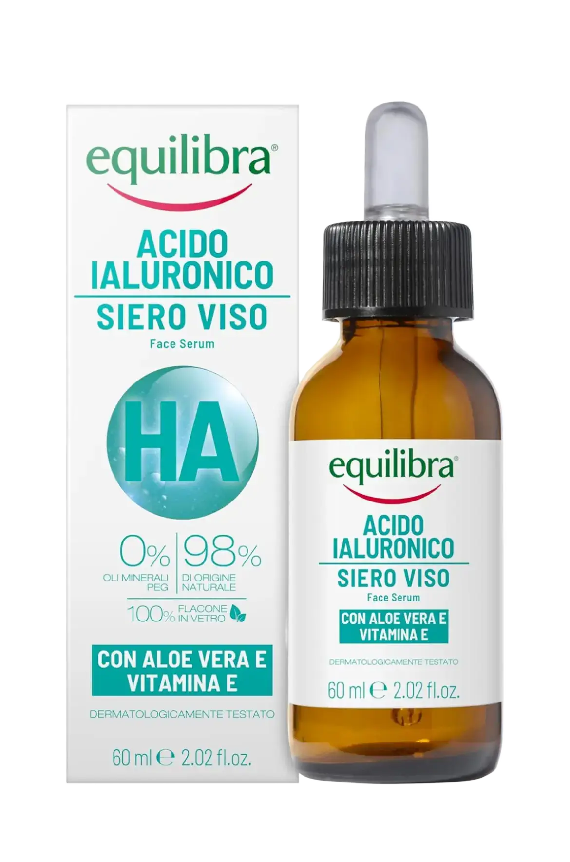 Equilibra Hyaluronic Acid Serum With Aloe Vera And Vitamin E