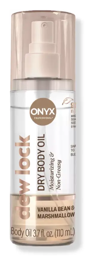 Onyx Professional Dew Lock Dry Body Oil Vanilla Bean & Marshmallow
