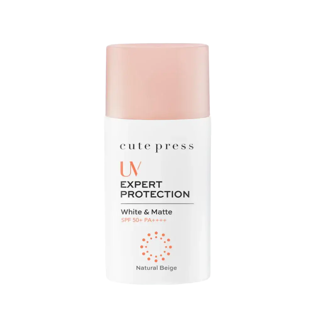 Cute Press UV Expert Protection White & Matte SPF 50+ Ivory