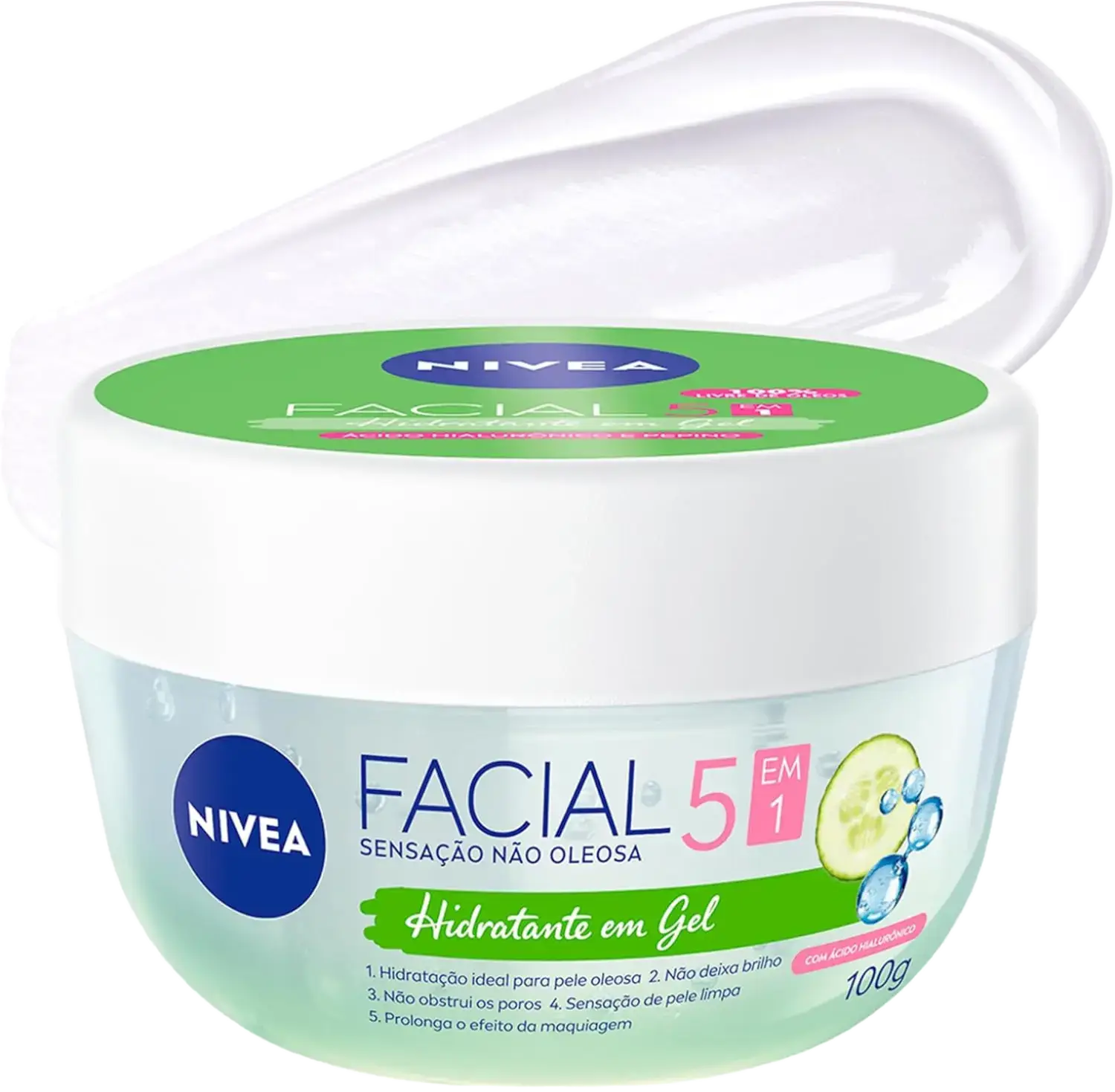 Nivea Facial 5 Em 1 Hidratante Em Gel