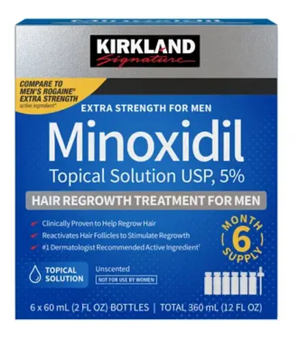 Kirkland Minoxidil Topical Solution USP 5%