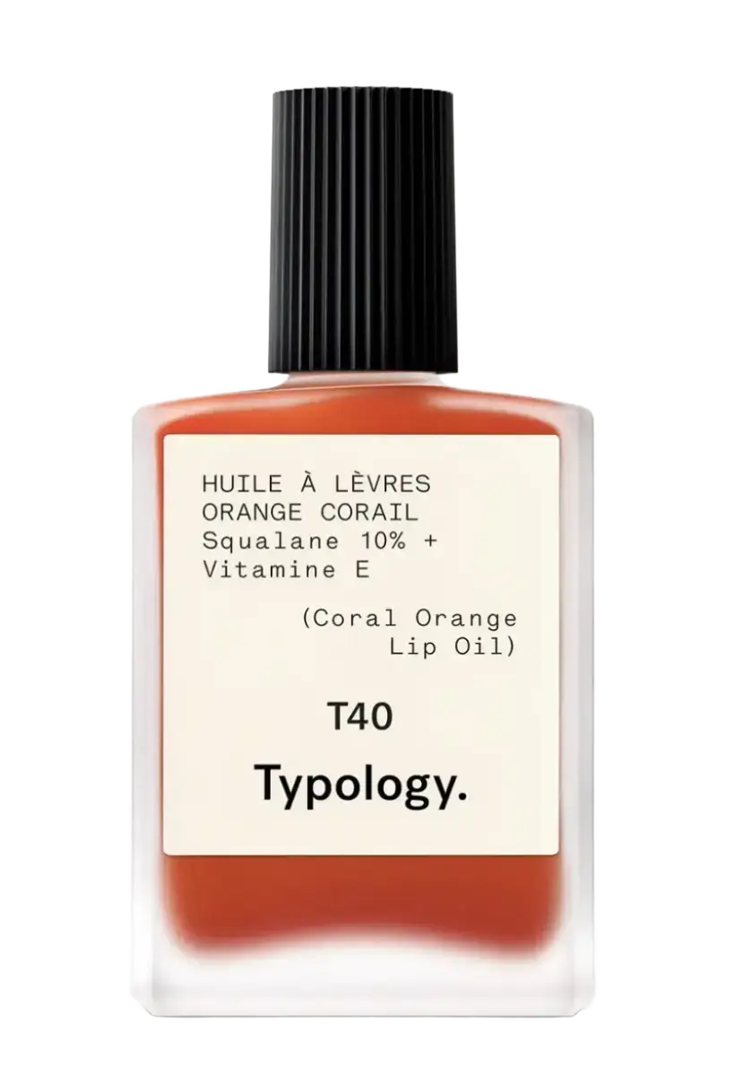 Typology T40 Tinted Lip Oil Coral Orange