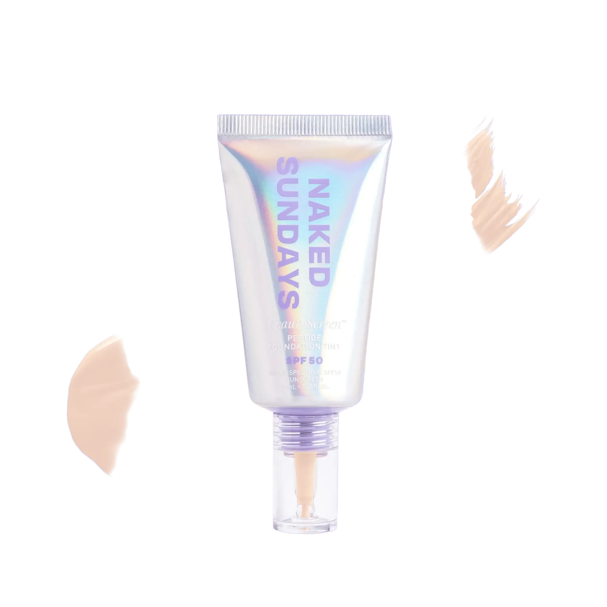 Naked Sundays Beautyscreen Peptide Foundation Tint SPF 50 1.5 Fair Cool