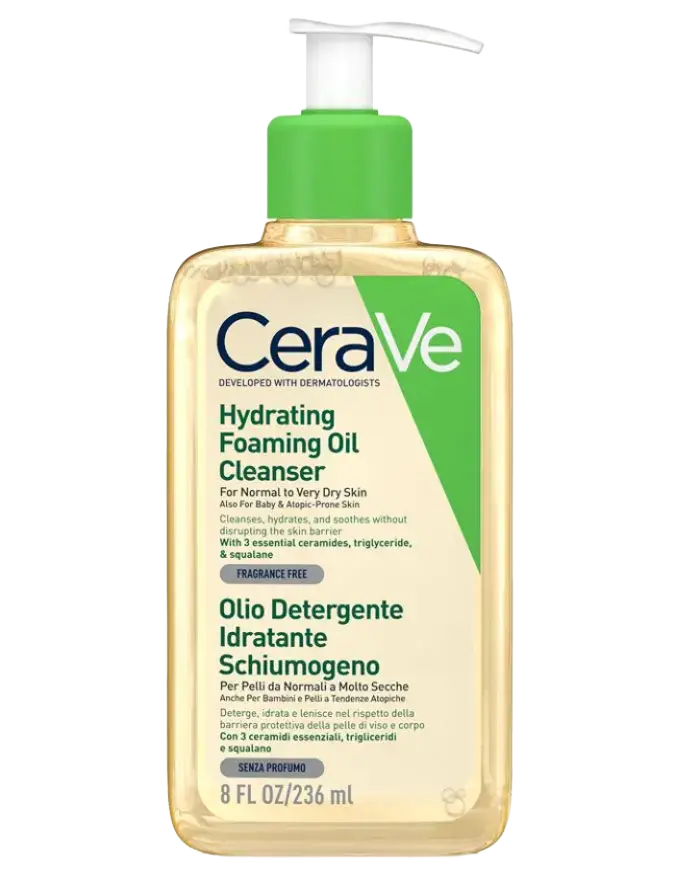 CeraVe Hydrating Foaming Oil Cleanser Italy