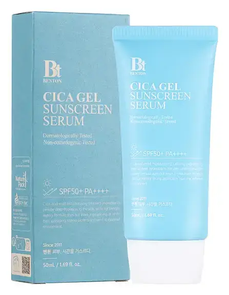 Benton Cica Gel Sunscreen Serum SPF50+