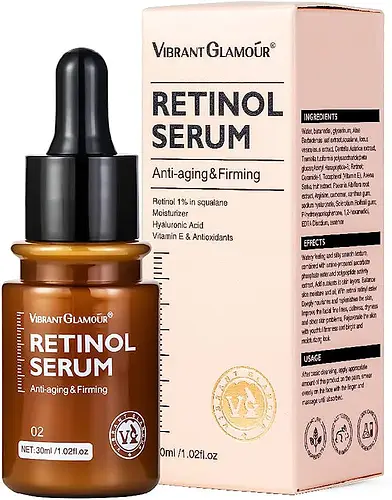 Vibrant Glamour Double Retinol Serum Anti-Aging Firming