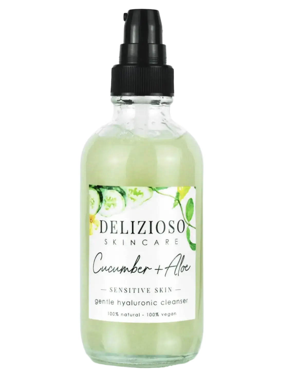 Delizioso Cucumber & Aloe Gentle Hyaluronic Cleanser