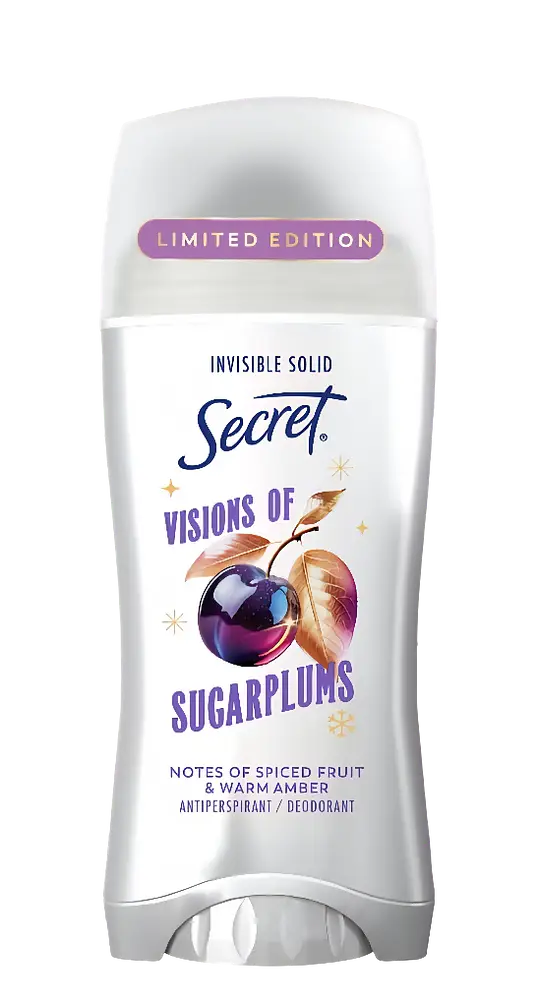 Secret Invisible Solid Antiperspirant Deodorant Visions of Sugarplums (Limited Edition)
