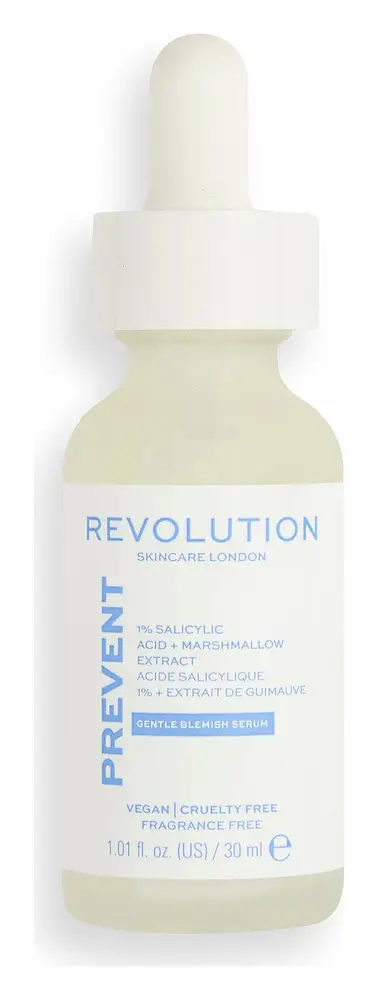 Revolution Beauty 1% Salicylic Acid & Marshmallow Extract Gentle Blemish Serum
