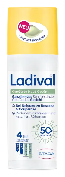 Ladival Gerötete Haut Getönt Sonnenschutz-Gel SPF 50+