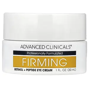 Advanced Clinicals Firming Retinol + Peptide Eye Cream