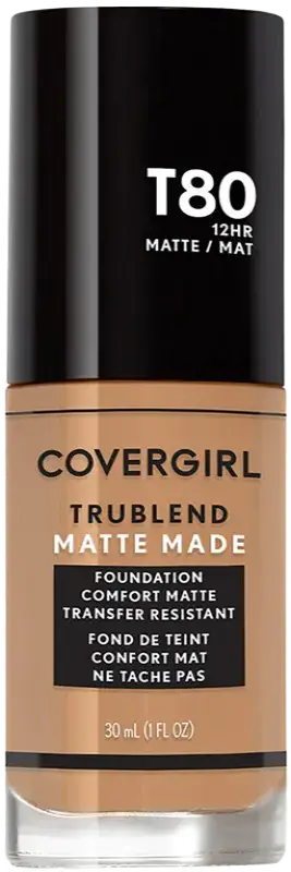 Covergirl TruBlend Matte Made Liquid Foundation T80