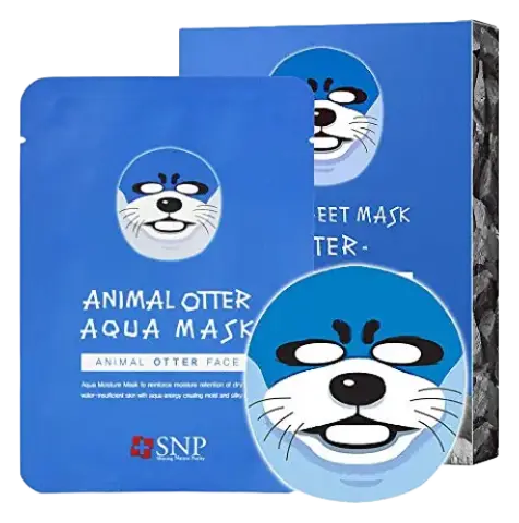 SNP Animal Otter Moisturizing Sheet Mask