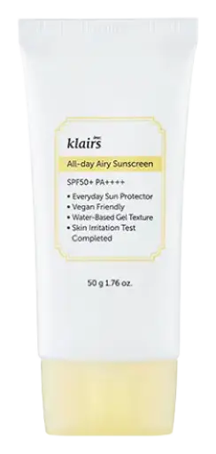 Dear, Klairs All-Day Airy Sunscreen SPF 50+