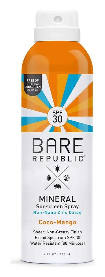 Bare Republic Bare Republic Coco-Mango Mineral Sunscreen Spray SPF 30