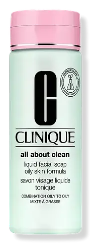 Clinique All About Clean Liquid Facial Soap Combination Oily to Oily