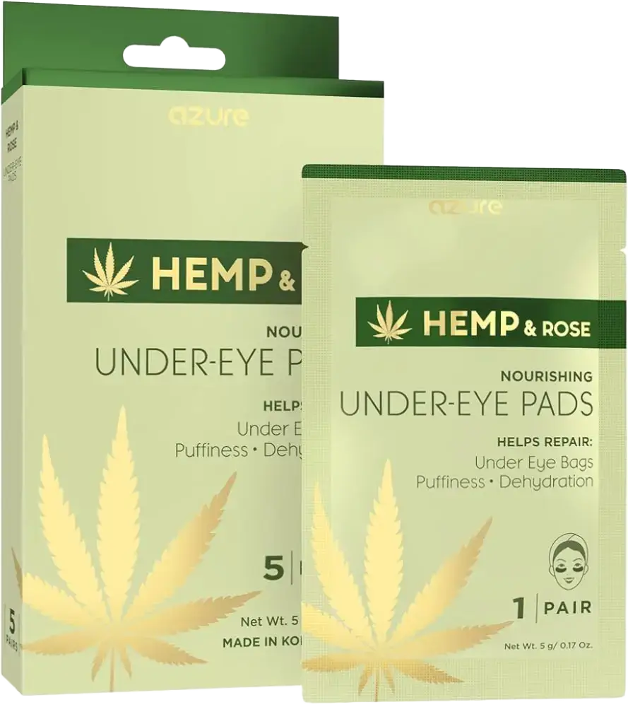 Azure Hemp & Rose Nourishing Under Eye Pads