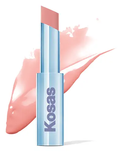 Kosas Wet Stick Moisturizing Lip Shine Baby Rose