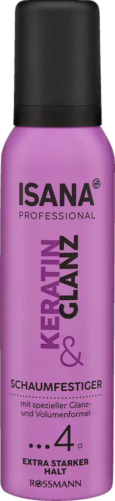 ISANA Keratin & Glanz Schaumfestiger