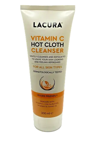 Lacura Vitamin C Hot Cloth Cleanser