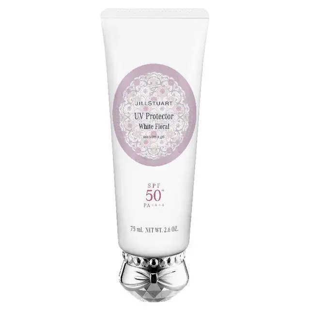 Jill Stuart UV Protector White Floral SPF 50+