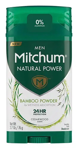 Mitchum Men Natural Power Amber Musk Deodorant