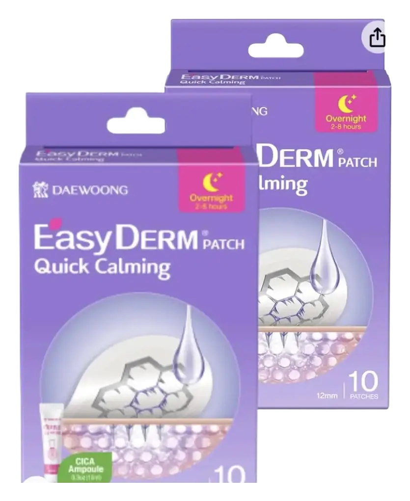 Easy Derm Quick Calming Magnesium Patches