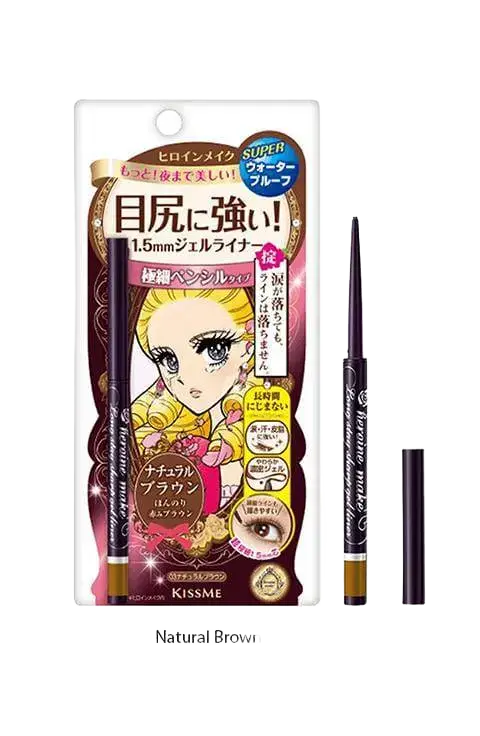 ISEHAN Kiss Me Heroine Make Long Stay Sharp Gel Liner 03 Natural Brown