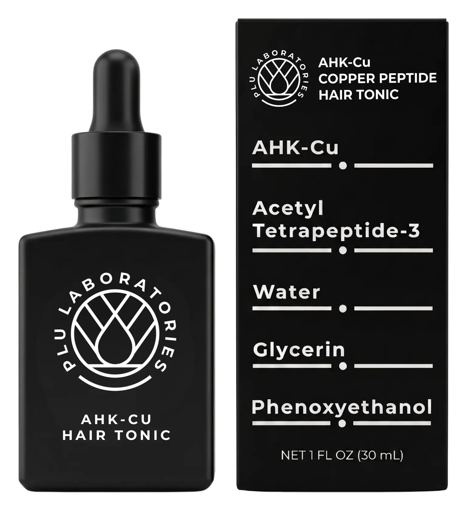 PLU Laboratories AHK-Cu Copper Peptide Hair Tonic