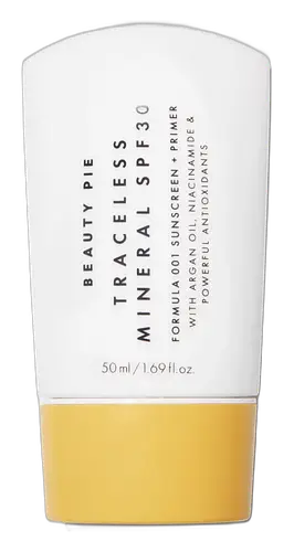 Beauty Pie Traceless Mineral Broad Spectrum SPF 30 Sunscreen + Primer