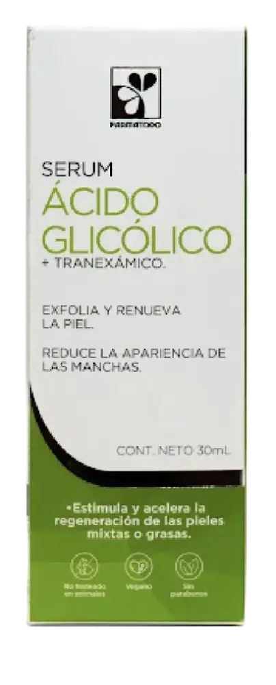 Farmatodo Serum Ácido Glicólico + Tranexámico