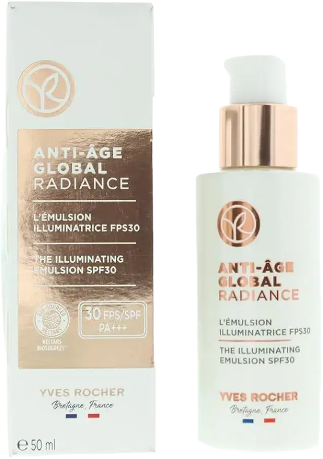 Yves Rocher Anti-Âge Global Radiance The Illuminating Emulsion SPF30