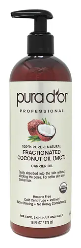 Pura D'or Fractionated Coconut Oil