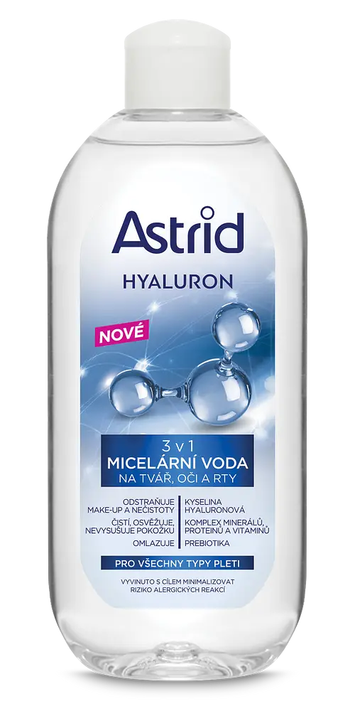 Astrid Hyaluron 3 V 1 Micelárni Voda