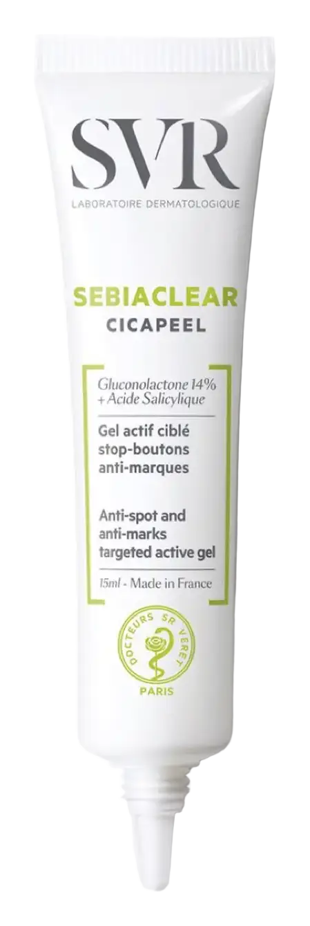 SVR Cicapeel Sebiaclear Targeted Active Gel