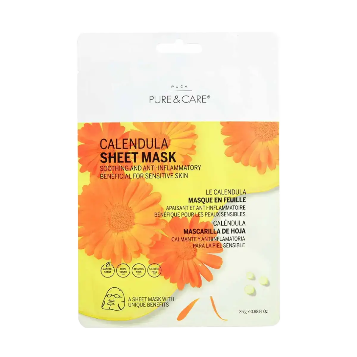 Puca – Pure & Care Calendula Sheet Mask